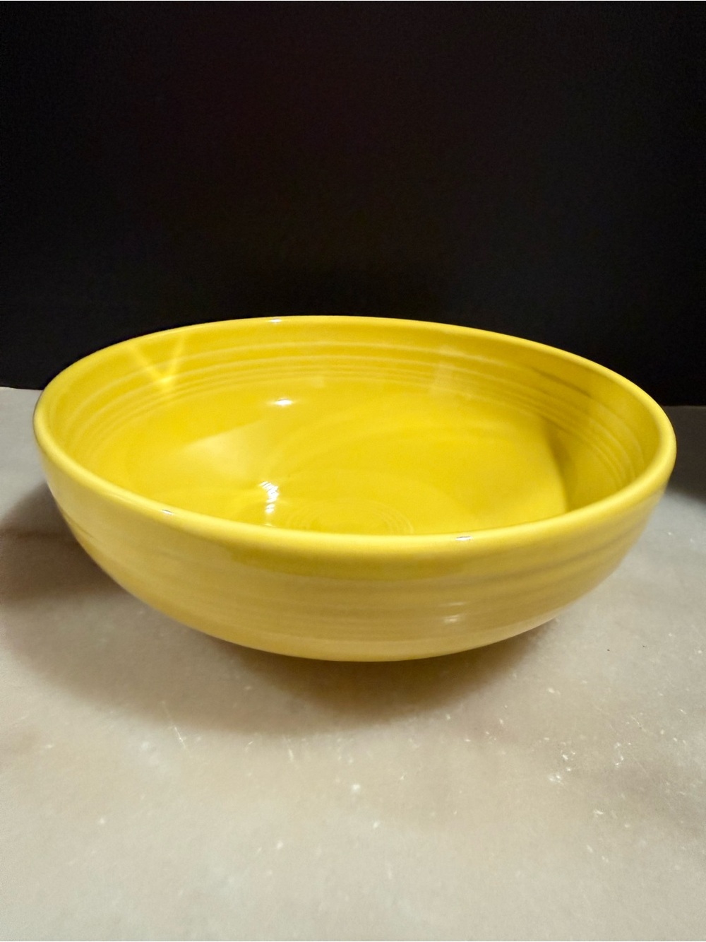 FIESTA Large 9” bistro Bowl Yellow